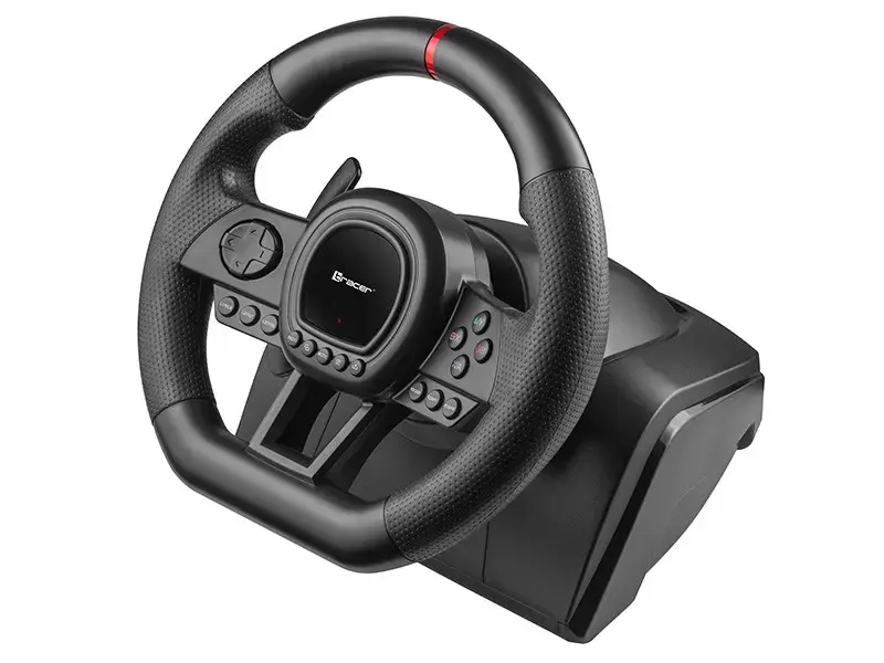 Tracer SimRacer Manual Gearbox 6in1 Black Steering wheel + pedals + shifter Analogue Nintendo Switch, PC, PlayStation 4, Playstation 3, Xbox One, Xbox 360