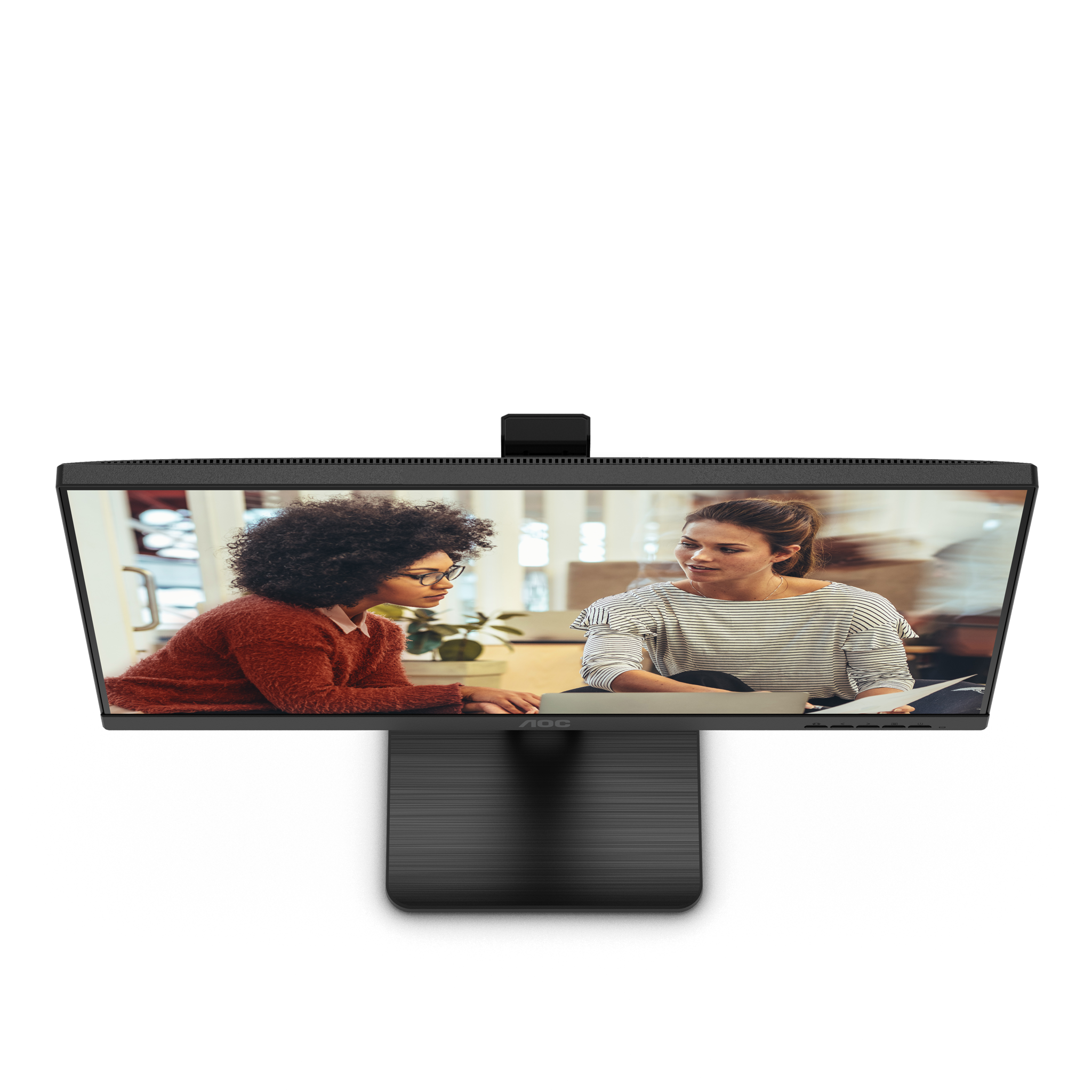 AOC Q27E3UMF, 68.6 cm (27"), 2560 x 1440 pixels, Quad HD, Black