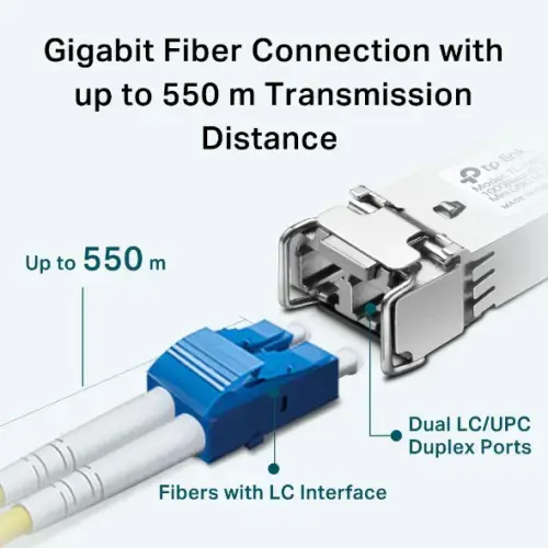 TP-Link TL-SM311LS V3, Šviesolaidis, 1250 Mbps, 9/125 µm, 10000 m, 1310 nm, TP-Link