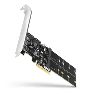 "Axagon" Keturių kanalų SATA III PCI-Express valdiklis su dviem vidiniais SATA prievadais ir dviem …