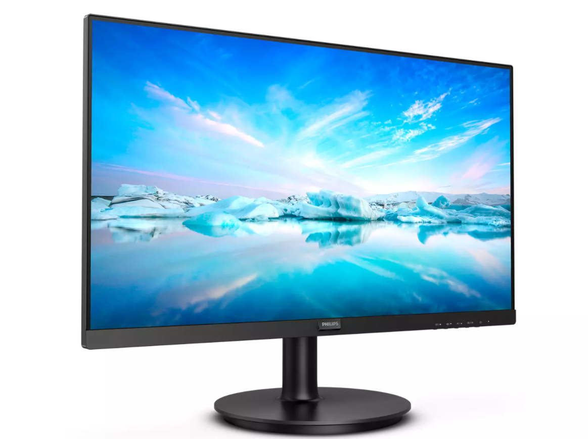 Monitorius Philips V Line 222V8LA/00, 54.6 cm (21.5"), 1920 x 1080 pixels, Full HD, LCD, 4 ms, Black
