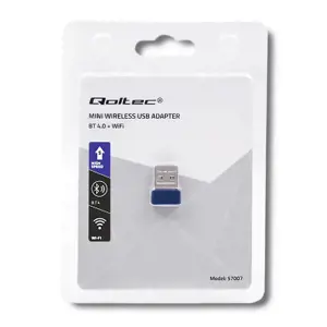 QOLTEC belaidis mini "Bluetooth" USB "WiFi" adapteris