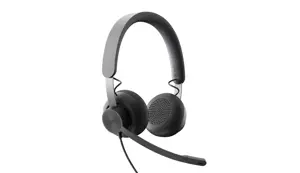 "Logitech Zone Wired UC", Laidinis, Skambučiai / muzika, 211 g, Ausinės, Grafitinis