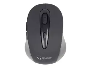 GEMBIRD 6 mygtukų optinė "Bluetooth" pelė veikia su "Bluetooth" palaikančiais nešiojamaisiais kompiuteriais ir kt., keičiant skiriamąją gebą iki 1600 dpi