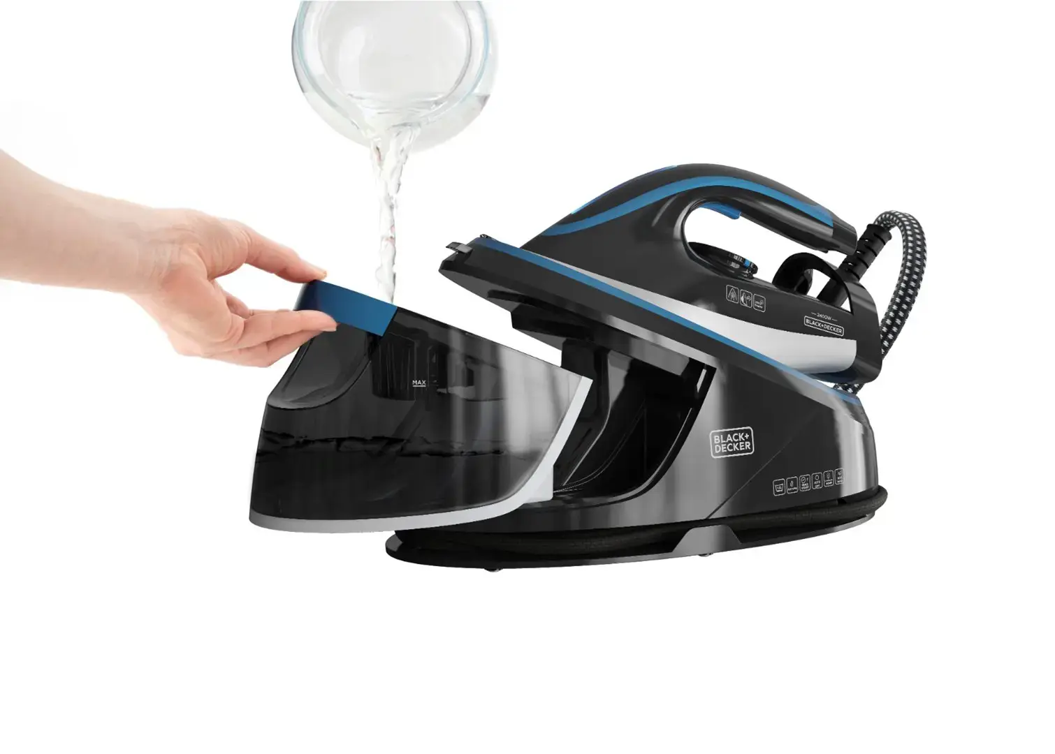 "Black+Decker" garų generatorius BXSS2401E (2400 W)