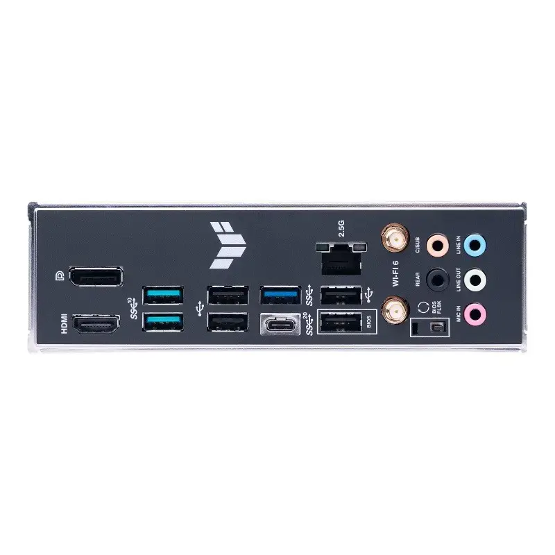 ASUS TUF GAMING B650M-PLUS WIFI, AMD, Socket AM5, DDR5-SDRAM, 128 GB, DIMM, dviejų kanalų