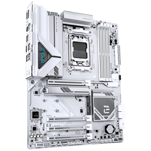 Mainboard GIGABYTE AMD B850 SAM5 ATX Memory DDR5 Memory slots 4 2xPCI-Express 3.0 1x 1xPCI-Express 4.0 4x. 1xPCI-Express 5.0 16x 3xM.2 1xHDMI 1xDisplayPort 4xUSB 2.0 2xUSB 3.2 1xUSB-C 1xRJ45 3xAudio port B850EAGLEICE