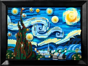 LEGO IDĖJOS 21333 ŽVAIGŽDĖTA NAKTIS - VINCENTAS VAN GOGAS
