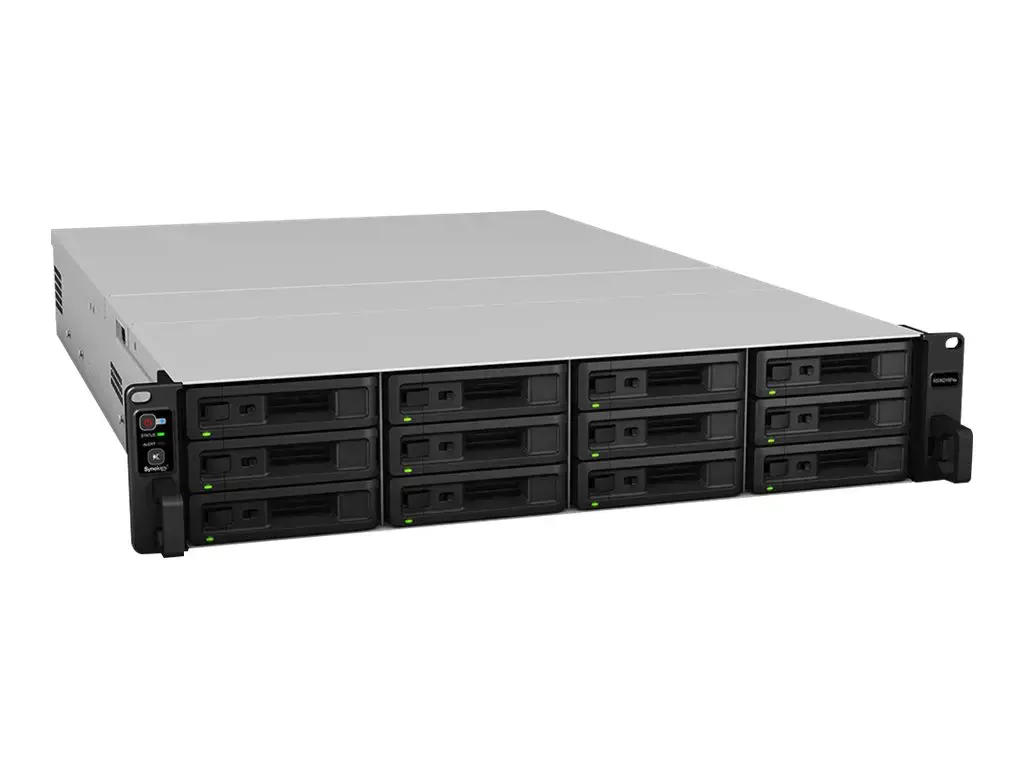 SYNOLOGY RS3621RPxs 12 lizdų NAS-RackStation D-1531 6 branduolių 2,2 GHz 8 GB DDR4 2xUSB 3.2 4xRJ-45 2xišplėtimo prievadai