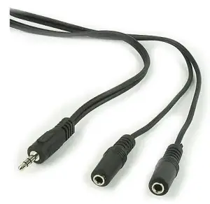 Kabelis Gembird 3.5 mm audio splitter cable 5m
