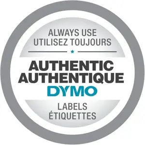 Dymo label printer tape D1 6mmx7m, black/yellow