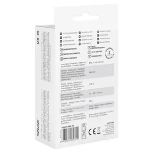 Savio MB-05 mouse Universal Ambidextrous Bluetooth 1600 DPI