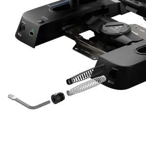 Turtle Beach VelocityOne Rudder, Pedals, PC, Xbox, Xbox One, Xbox Series S, Xbox Series X, Mode button, Wired, USB, Black