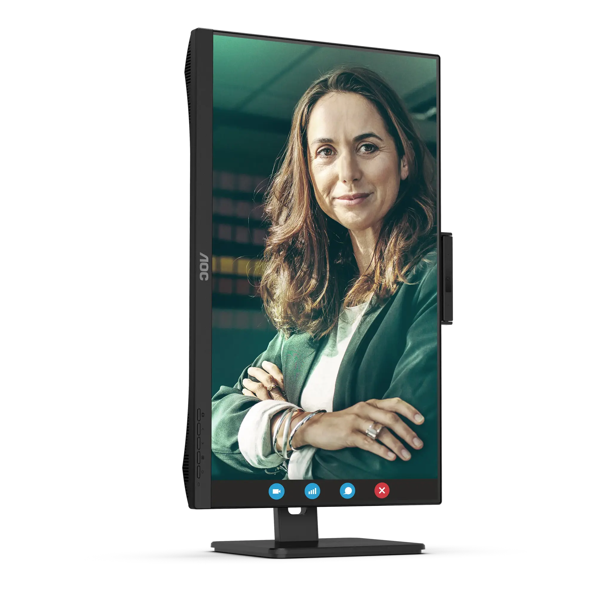 Monitorius AOC 24P3CW 23.8inch IPS TFT 1920x1080 HDMI DP USB Black