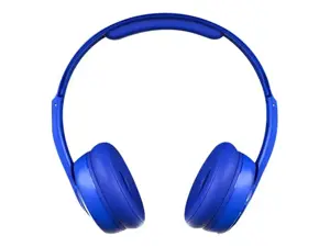 "Skullcandy" belaidės ausinės Cassette Wireless/Wired, On-Ear, mikrofonas, 3,5 mm, "Bluetooth", mėlynos spalvos