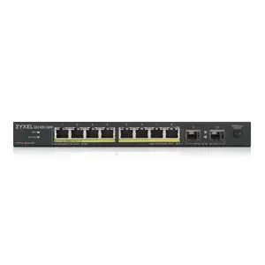 Zyxel GS1100-10HP v2, nevaldomas, Gigabit Ethernet (10/100/1000), maitinimas per Ethernet (PoE), montuojamas ant sienos