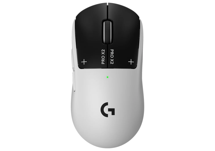 Logitech G Pro X2 Superstrike Belaidė žaidimų pelė RF Wireless 44000 DPI, Lunar Eclipse