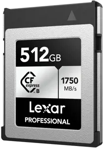 "Lexar" atminties kortelė "Pro CFexpress" 512GB B tipo sidabrinė