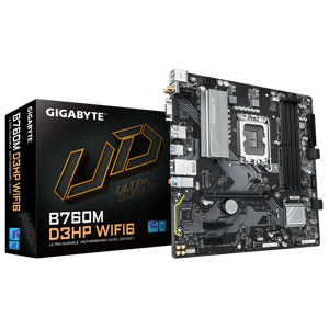 Mainboard GIGABYTE Intel B760 Express LGA1700 Micro-ATX Memory DDR5 Memory slots 4 2xPCI-Express 3.…