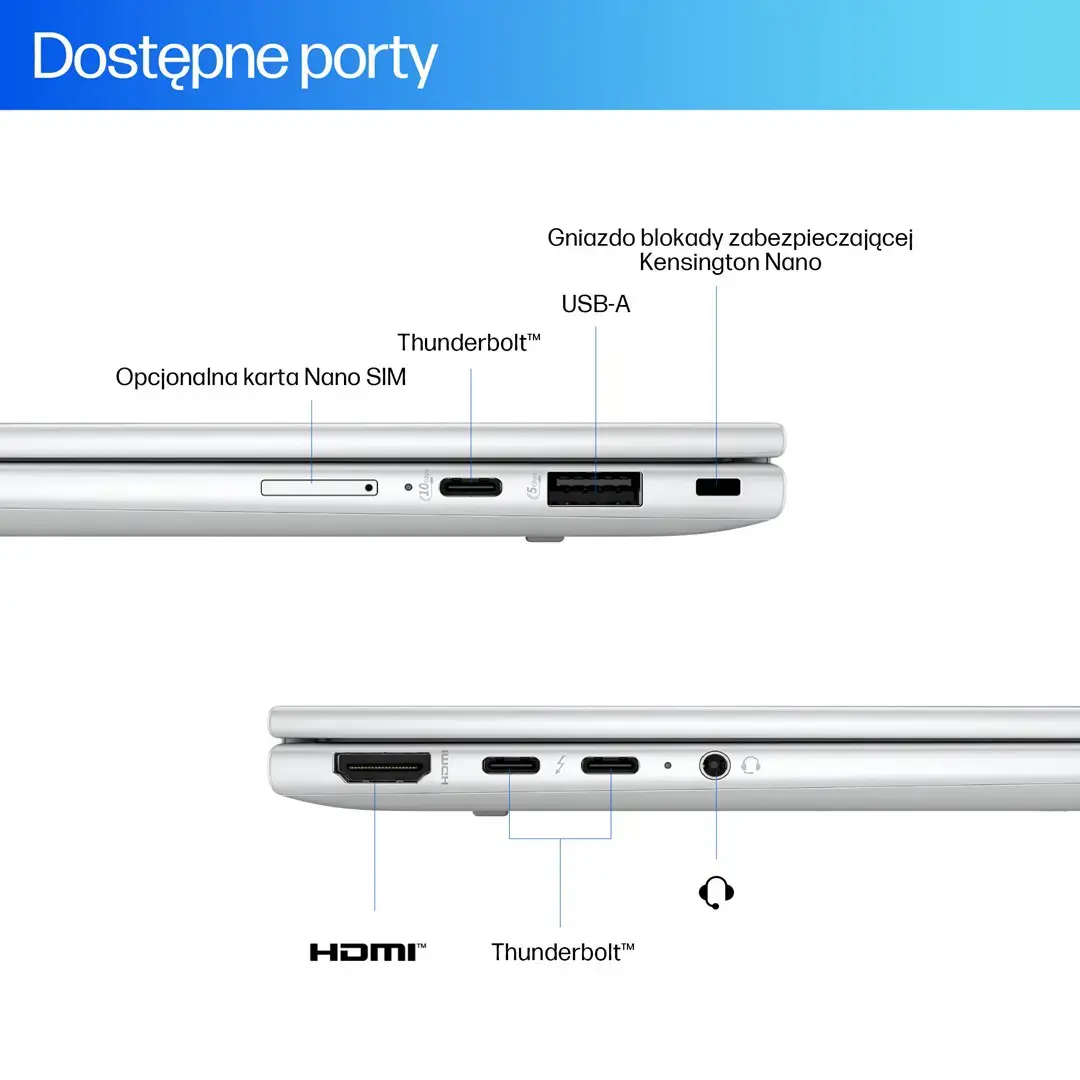 HP EliteBook X Flip G1i 14 inch Notebook Next Gen AI PC Copilot+ PC Hybrid (2in1) Touchscreen 512GB SSD Windows 11 Pro
