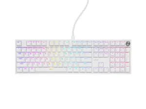 Genesis Thor 404 | Mechanical Gaming Keyboard | Wired | US | White | USB | Outemu Peach Silent