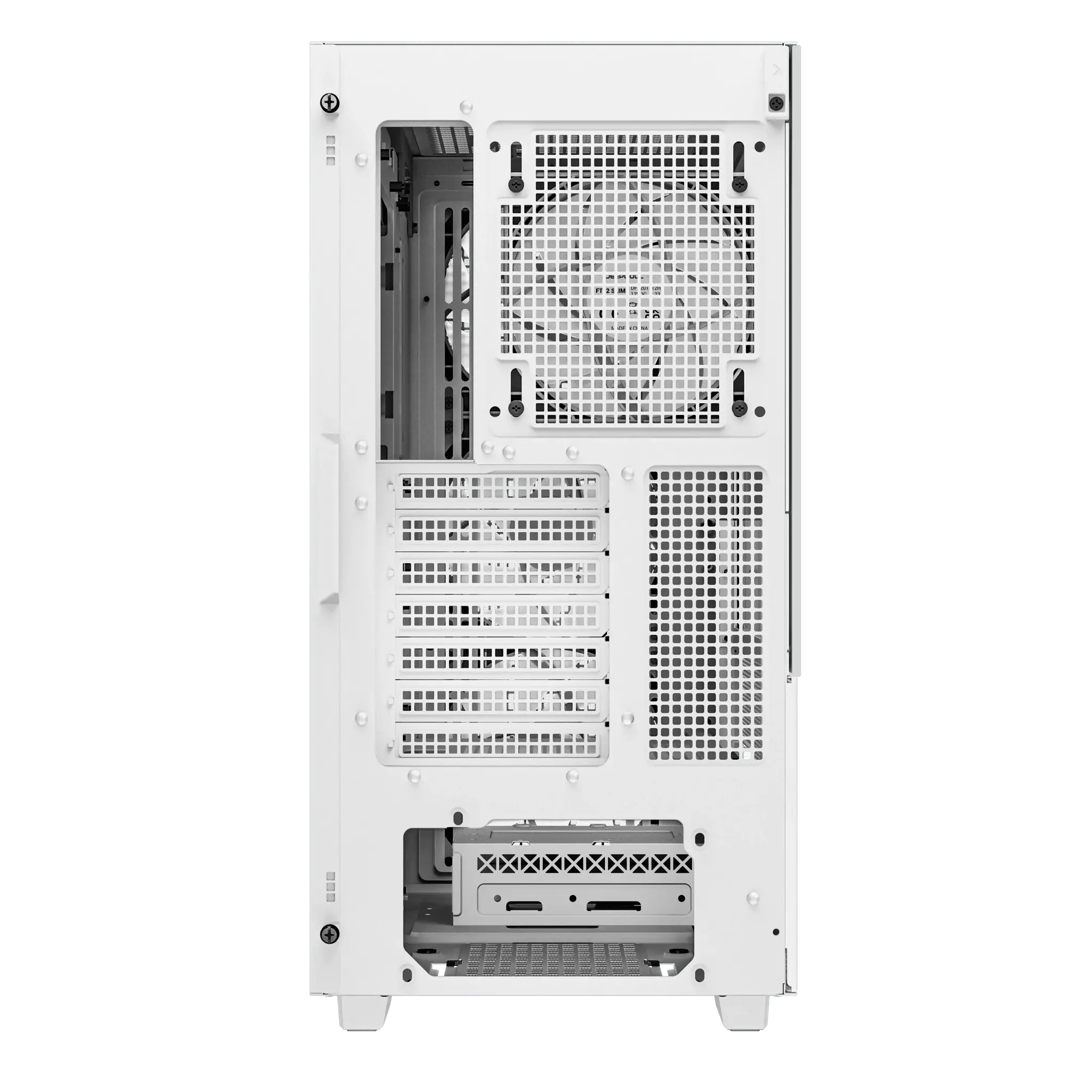 "DeepCool CH560 DIGITAL WH", "Midi Tower", Kompiuteris, Baltas, ATX, EATX, "micro ATX", Mini-ITX, ABS, Plienas, Grūdintas stiklas, Multi