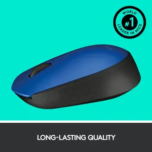 LOGITECH M171 belaidė pelė BLUE