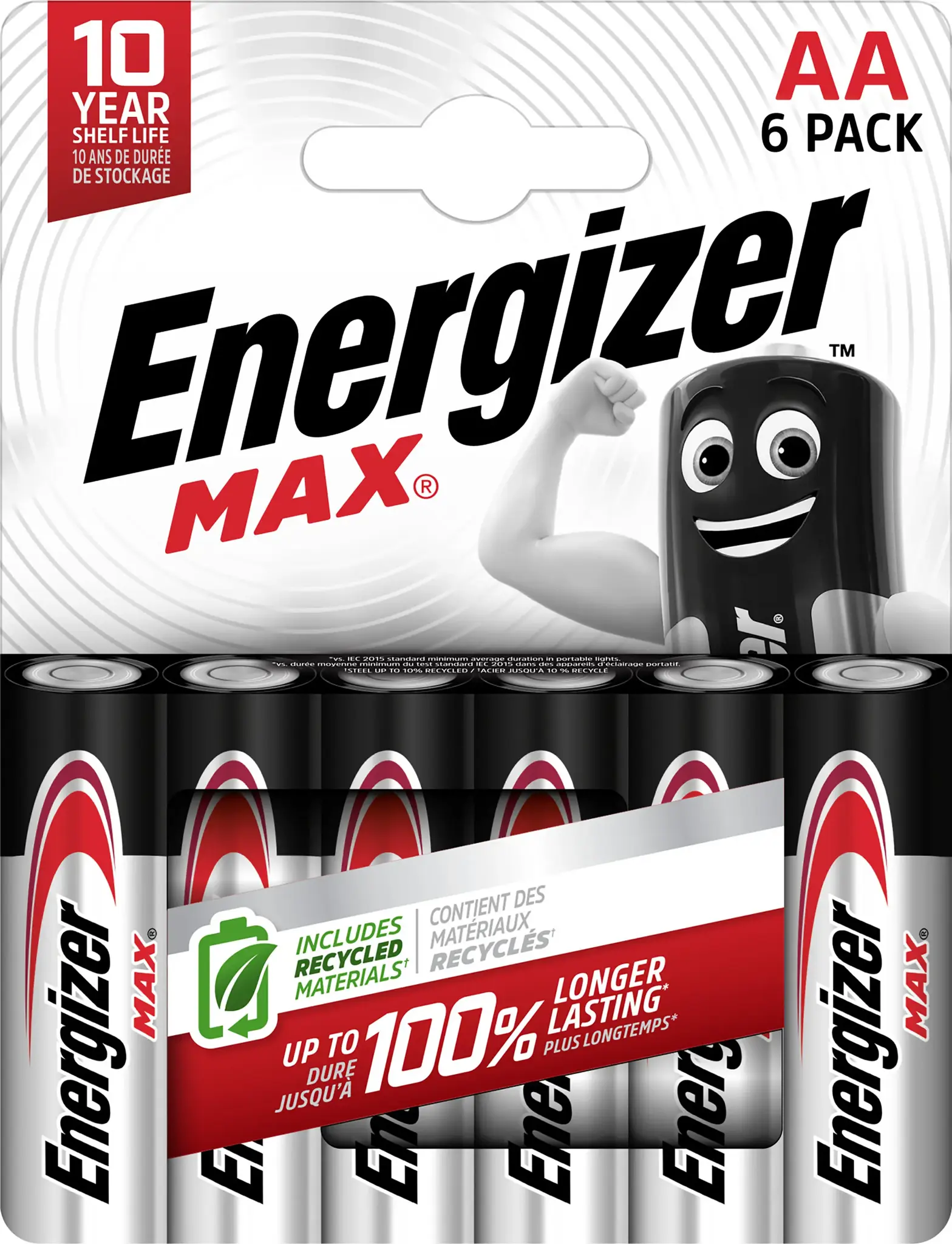 Energizer battery Max Alkaline AA CHP6