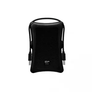 SILICON POWER Išorinis kietasis diskas Armor A30 1TB 2,5 colio USB 3.2 nuo smūgių Juoda MIL-STD 810…