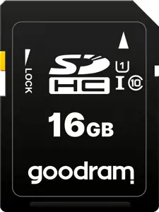"Goodram S1A0", 16 GB, SDHC, 10 klasė, UHS-I, 100 MB/s, 10 MB/s