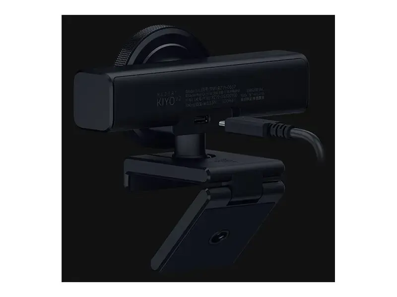 Razer | Webcam | Kiyo V2 | MJPEG up to 4K 30 FPS, 1080p 60 FPS, YUY2 up to 4K 15 FPS, 1080p 60 FPS, NV12 up to 4K 20 FPS, 1080p 60 FPS