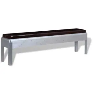 Aviator suoliukas, 160x32x45cm, tikra oda