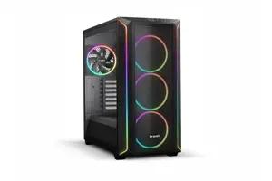 be quiet! Shadow Base 800 FX Black, Midi Tower, PC, Black, ATX, EATX, micro ATX, Mini-ITX, Acryloni…