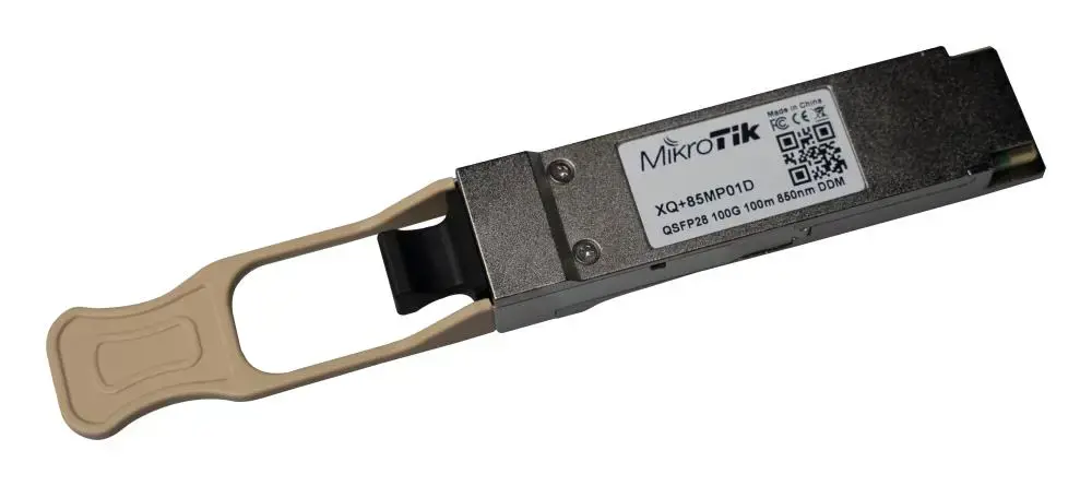 TINKLO MODULIS 100GBE QSFP28/XQ+85MP01D MIKROTIK