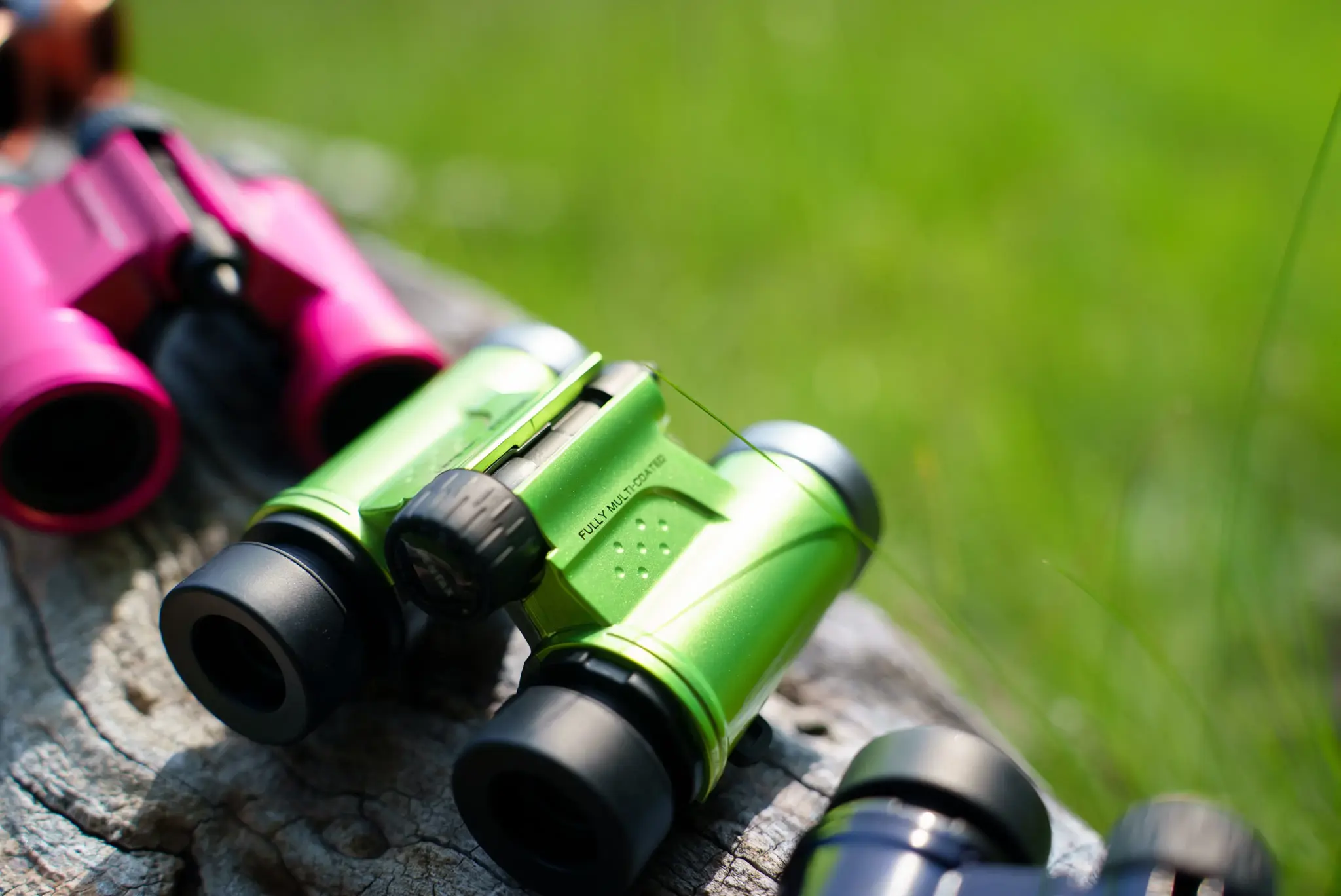 "Pentax" žiūronai UD 9x21, pilki/oranžiniai