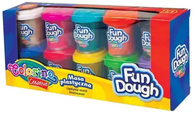 Plastilinas Colorino Creative 10 spalvų
