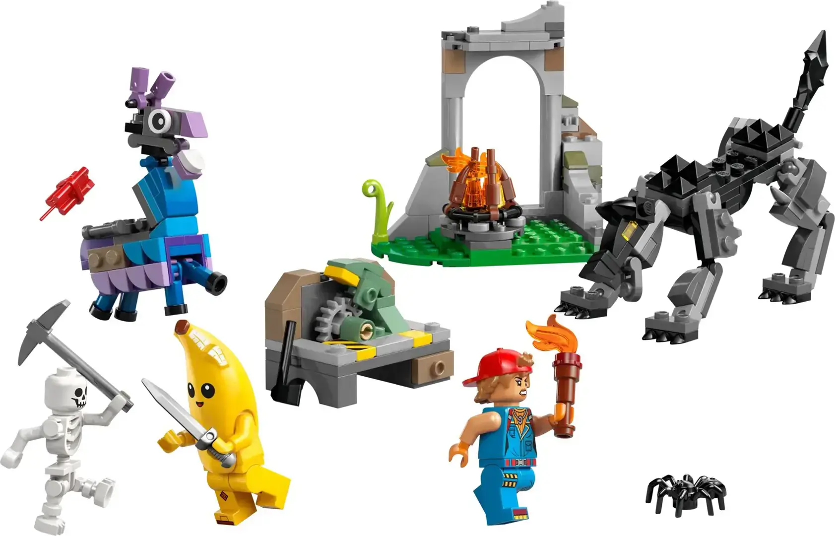 LEGO FORTNITE 77075 Peely & Sparkplug's Camp