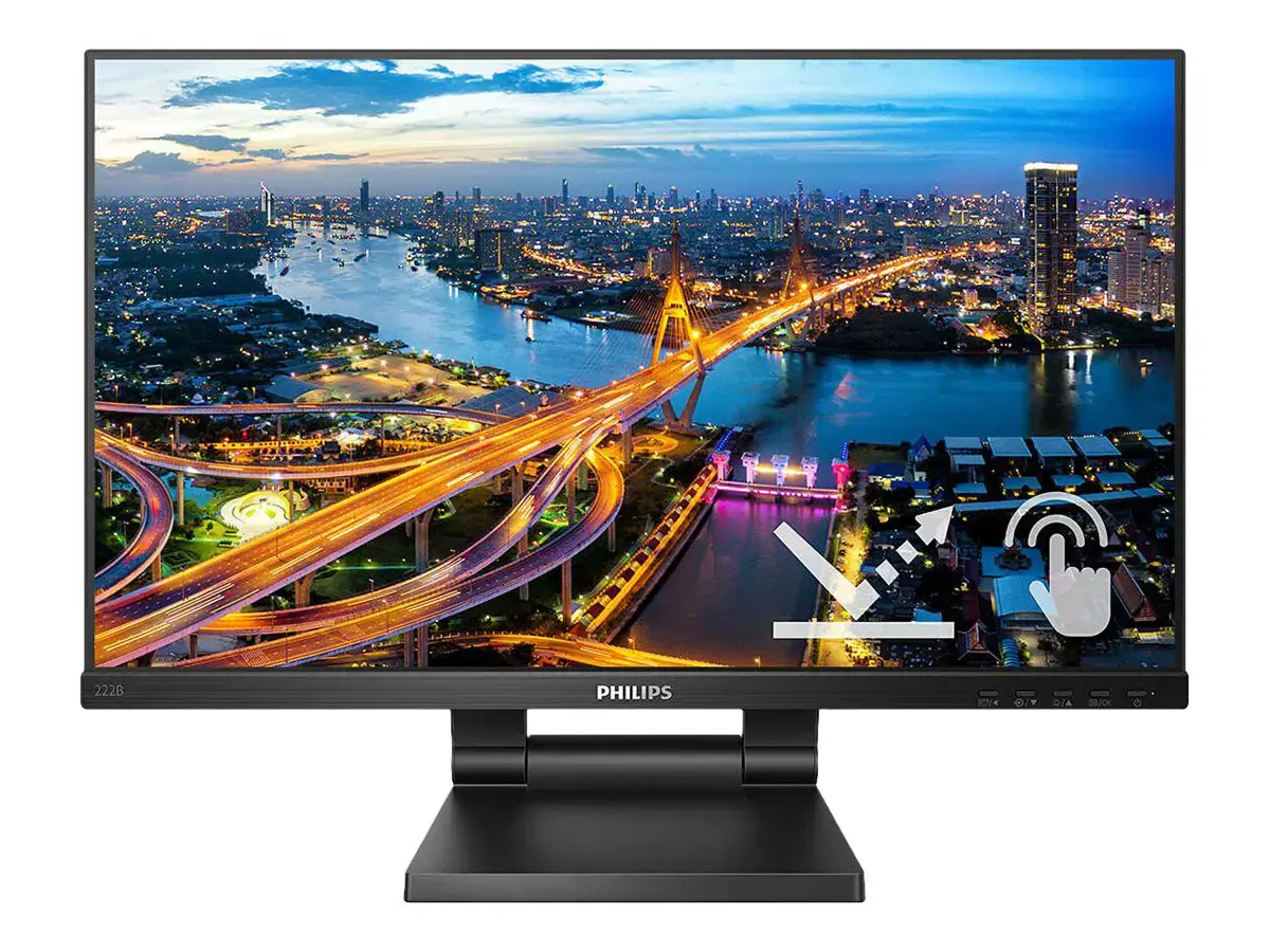 Monitorius Philips B Line 222B1TC/00, 54.6 cm (21.5"), 1920 x 1080 pixels, Full HD, LED, 4 ms, Black