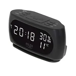 Adler AD 1186 LED clock with thermometer