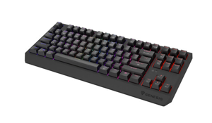 THOR 230 | Mechanical Gaming Keyboard | Wireless | US | Black | 2.4 GHz, Bluetooth, USB | Outemu Red