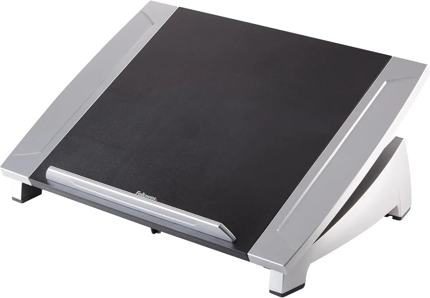 Nešiojamųjų kompiuterių stovas "Fellowes" 8032001 17", pilkas mikropluoštas