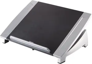 Nešiojamųjų kompiuterių stovas "Fellowes" 8032001 17", pilkas mikropluoštas
