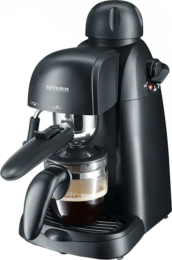 Kavos aparatas SEVERIN KA5978, 0,22 litrai, 800 W, Juoda, Pusiau automatinis