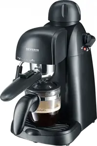 Kavos aparatas SEVERIN KA5978, 0,22 litrai, 800 W, Juoda, Pusiau automatinis