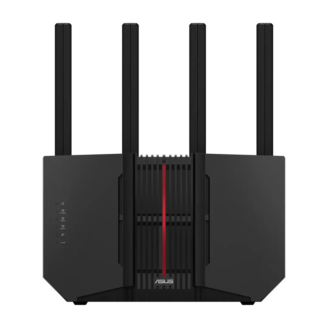 Tri-band WiFi 7 Router | RT-BE92U BE9700 | 802.11be | 5764 Mbit/s | 2500 Mbit/s | Ethernet LAN (RJ-45) ports 5 | Mesh Support Yes | MU-MiMO Yes | 4G/5G | Antenna type External antenna | 1