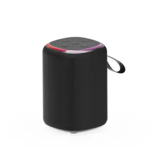 Portable Speaker GEMBIRD Black Wireless Bluetooth SPK-BT-LED-08S