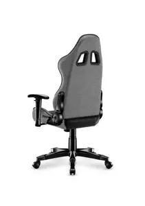 Žaidimų kėdė vaikams "Huzaro HZ-Ranger 6.0 Gray Mesh", pilka ir juoda