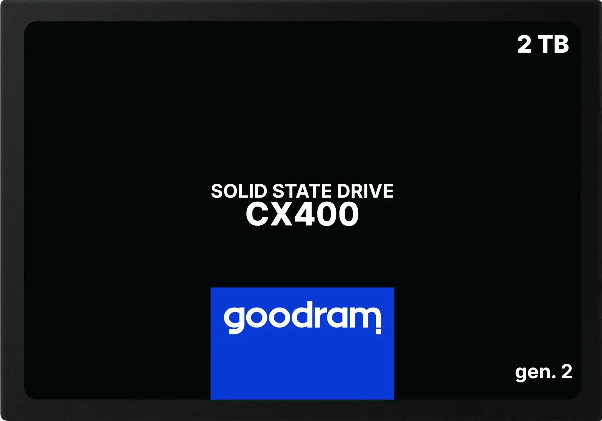 SSD diskas GOODRAM SSDPR-CX400-02T-G2 2 TB, 2.5", Serial ATA III