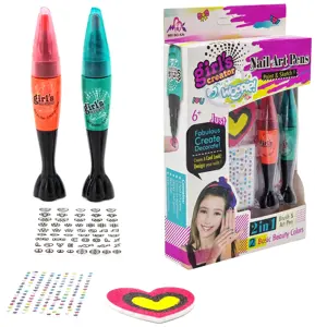 WOOPIE ART&FUN nagų dažymo rinkinys vaikams + 2 lakai