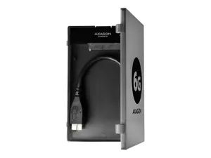 AXAGON ADSA-1S6 USB3.0 - SATA 6G UASP HDD išorinis adapteris su dėklu